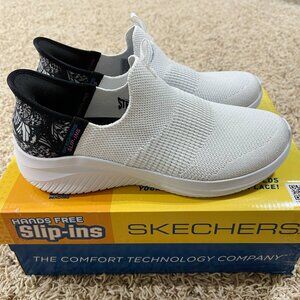 Skechers Women's Slip-Ins: Ultra Flex 3.0-Full Flight Shoes White Size 9.5 (New)